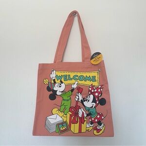 Mickey Mouse and Minnie Mouse tote bag from Japan